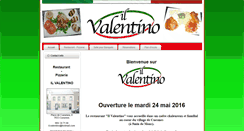 Desktop Screenshot of ilvalentino.be